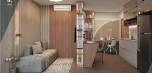 Apartamento com 1 Quarto à venda, 35m² no Praia de Itaparica, Vila Velha