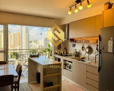 Apartamento com 2 Quartos à venda, 68m² no Setor Oeste, Goiânia