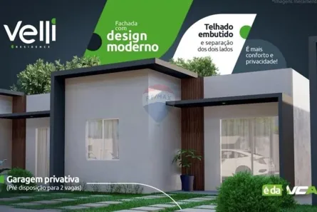 Casa de Condomínio com 2 Quartos à venda, 50m² no Luiz Gonzaga, Caruaru