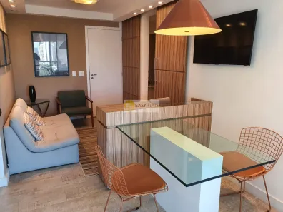 Apartamento com 1 Quarto para alugar, 44m² no Brooklin Paulista, São Paulo