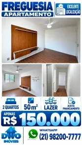 Apartamento com 2 Quartos à venda, 50m² no Freguesia (Jacarepaguá), Rio de Janeiro