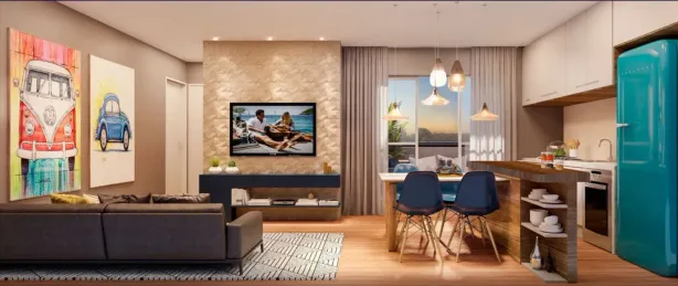 Apartamento com 2 Quartos à venda, 56m² no Vila Industrial, São José dos Campos