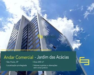 Imóvel Comercial para alugar, 200m² no Jardim das Acácias, São Paulo