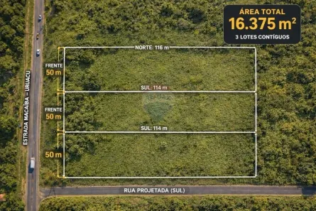 Lote/Terreno à venda, 16375m² no Centro, Macaíba