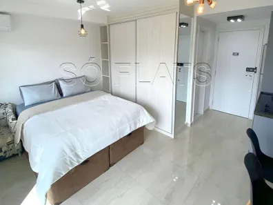 Flat com 1 Quarto à venda, 26m² no Indianópolis, São Paulo