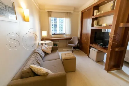 Flat com 1 Quarto para alugar, 38m² no Itaim Bibi, São Paulo