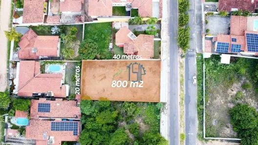 à venda, 800m² no Pitimbu, Natal