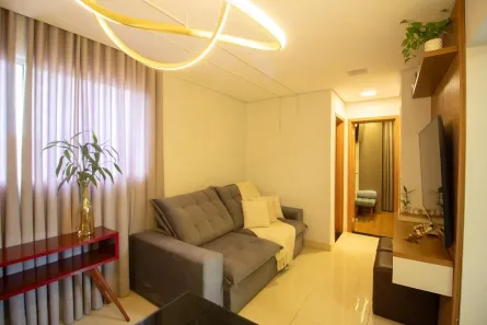 Apartamento com 2 Quartos à venda, 45m² no Heliópolis, Belo Horizonte