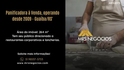 Ponto Comercial à venda, 264m² no Centro, Guaíba