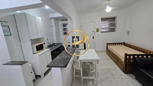 Apartamento com 1 Quarto à venda, 38m² no Pompéia, Santos