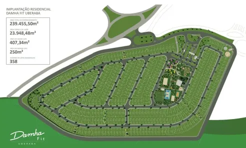 Lote/Terreno à venda, 250m² no Conjunto Manoel Mendes, Uberaba