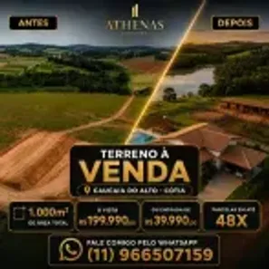 Lote/Terreno à venda, 1000m² no Centro (Caucaia do Alto), Cotia