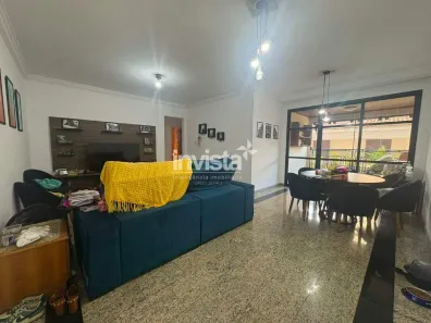 Apartamento com 3 Quartos à venda, 130m² no Boqueirão, Santos
