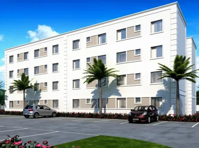 Apartamento com 2 Quartos para alugar, 43m² no Mirante de Serra, Resende