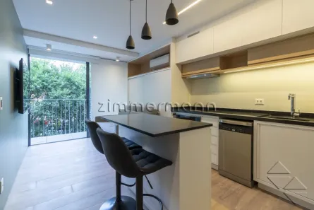 Flat com 1 Quarto à venda, 43m² no Jardim das Bandeiras, São Paulo