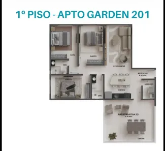 Apartamento com 3 Quartos à venda, 107m² no Altiplano Cabo Branco, João Pessoa