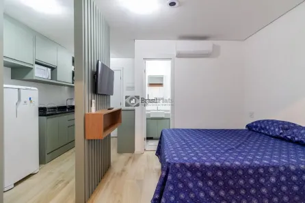 Apartamento com 1 Quarto para alugar, 27m² no Jardim Paulista, São Paulo