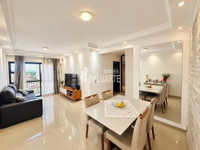 Apartamento com 3 Quartos para alugar, 77m² no Parque Residencial Julia, São Paulo