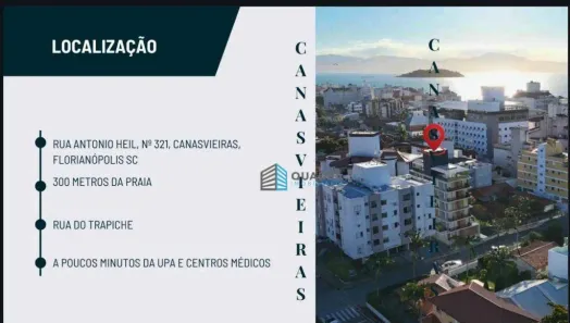 Apartamento com 1 Quarto à venda, 16m² no Canasvieiras, Florianópolis
