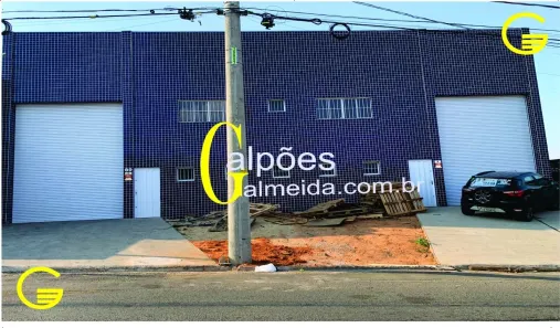 Galpão/Depósito/Armazém para alugar, 400m² no Jardim São Bento, Hortolândia