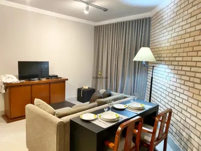 Apartamento com 1 Quarto para alugar, 40m² no Paraíso do Morumbi, São Paulo