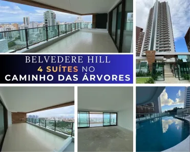 Apartamento com 4 Quartos à venda, 210m² no Caminho das Árvores, Salvador