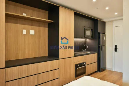 Apartamento com 1 Quarto para alugar, 35m² no Indianópolis, São Paulo