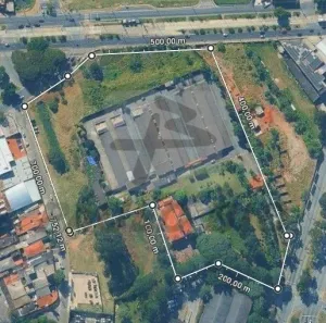 Lote/Terreno à venda, 6273m² no Parque Capuava, Santo André