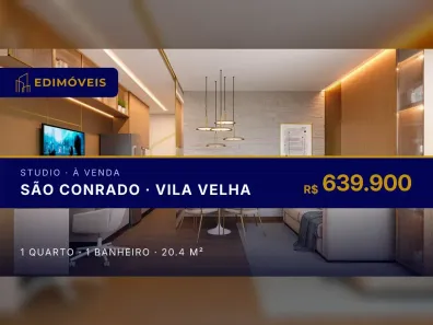 Apartamento com 1 Quarto à venda, 20m² no São Conrado, Vila Velha