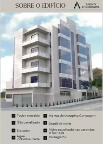 Apartamento com 3 Quartos à venda, 90m² no Cabral, Contagem