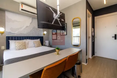 Apartamento com 1 Quarto à venda, 25m² no Indianópolis, São Paulo