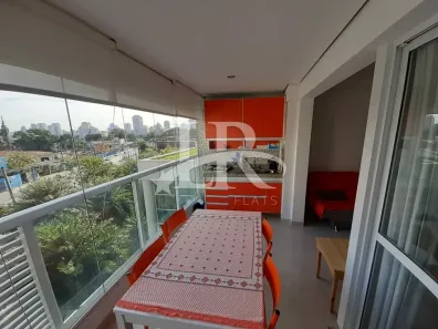 Flat com 1 Quarto para venda ou aluguel, 35m² no Brooklin Paulista, São Paulo
