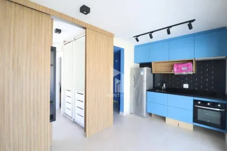 Apartamento com 1 Quarto para alugar, 43m² no Santo Amaro, São Paulo