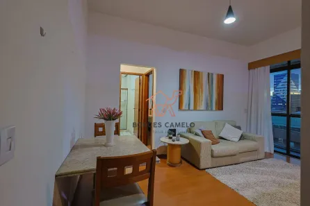 Apartamento com 1 Quarto para alugar, 51m² no Savassi, Belo Horizonte