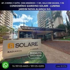 Apartamento com 2 Quartos à venda, 62m² no Jardim Nova Aliança Sul, Ribeirão Preto