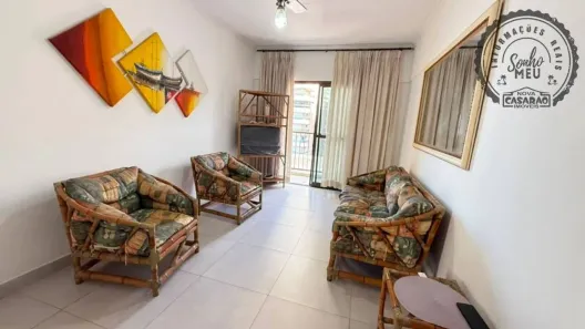 Apartamento com 1 Quarto para alugar, 60m² no Tupi, Praia Grande