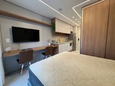 Apartamento com 1 Quarto para alugar, 25m² no Vila Regente Feijó, São Paulo