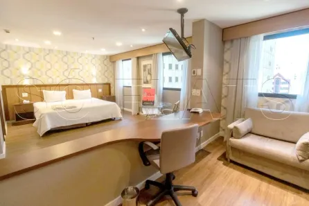 Flat com 2 Quartos para alugar, 40m² no Indianópolis, São Paulo