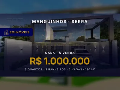 Casa com 3 Quartos à venda, 130m² no Manguinhos, Serra