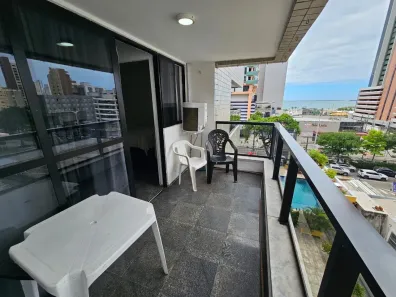 Flat com 1 Quarto à venda, 43m² no Meireles, Fortaleza