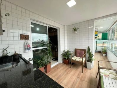 Apartamento com 2 Quartos à venda, 85m² no Canto do Forte, Praia Grande