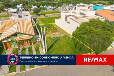 Lote/Terreno à venda, 250m² no Vila Preciosa (Vilarejo), Cabreúva