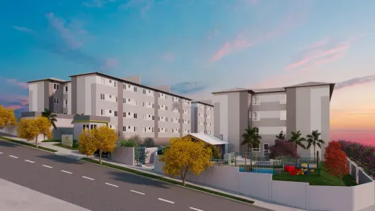 Apartamento com 2 Quartos à venda, 50m² no Vivendas do Bosque, Contagem