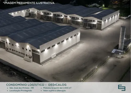 Galpão/Depósito/Armazém para alugar, 5000m² no Guatupê, São José dos Pinhais