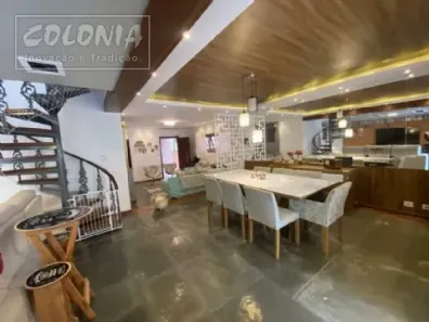 Sobrado com 3 Quartos à venda, 340m² no Campestre, Santo André