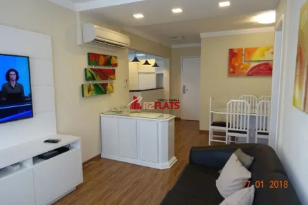 Flat com 2 Quartos para alugar, 70m² no Itaim Bibi, São Paulo