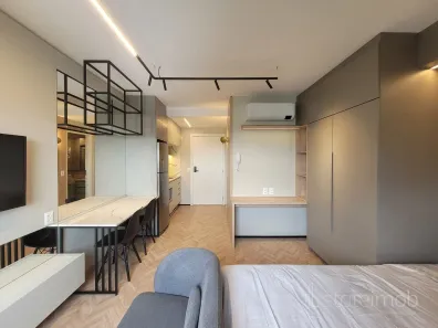 Apartamento com 1 Quarto para venda ou aluguel, 27m² no Mont Serrat, Porto Alegre