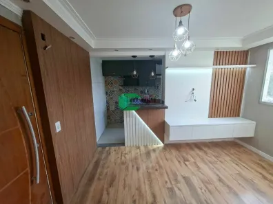 Apartamento com 2 Quartos para alugar, 47m² no Parque São Vicente, Mauá