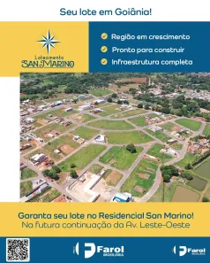 Lote/Terreno à venda, 240m² no Residencial San Marino, Goiânia