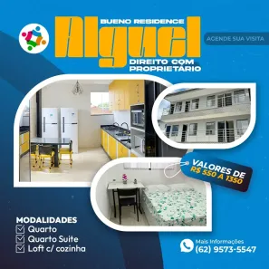 Kitnet com 1 Quarto para alugar, 28m² no Setor Sol Nascente, Goiânia